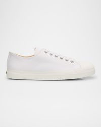 Moschino - Apos;S Edge Canvas Cap Toe Low-Top Sneakers - Lyst