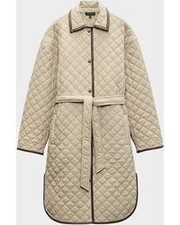 Rag & Bone - Kelly Long Quilted Jacket - Lyst
