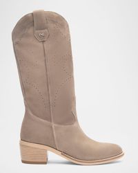 Nero Giardini - Suede Western Boots - Lyst