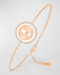 Messika - Lucky Move 18k Rose Gold Diamond Bracelet - Lyst