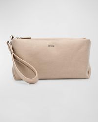Zegna - Oasi Lino Double-Zip Pouch - Lyst