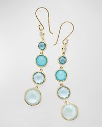 Ippolita - Lollitini 5-stone Drop Earrings In 18k Gold - Lyst