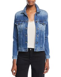 frame le vintage denim jacket