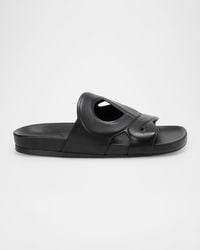 Loewe - X Paula & Apos;S Ibiza & Apos;S Ease Monogram Leather Sandals - Lyst