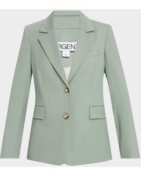 Argent - Two-Button Seasonless Wool Blazer - Lyst