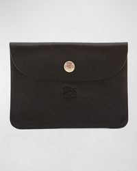 Il Bisonte - Leather Envelope Card Case - Lyst