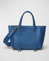 Callista - Mini Braided Leather Tote Bag - Lyst