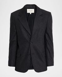 FRAME - Apos;S Cashmere-Blend Single-Breasted Blazer - Lyst