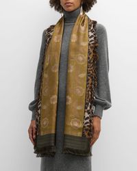 Pierre Louis Mascia - Multi-patterned Silk Scarf - Lyst