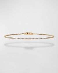 Lana Jewelry - Skinny Diamond Tennis Bracelet, 6"l - Lyst