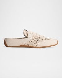 Rag & Bone - Retro Runner Raffia Sneaker Mules - Lyst