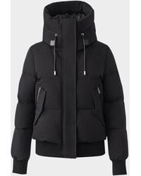 Mackage - Nefi-Nfz Down Bomber Jacket With Detachable Hooded Bib - Lyst