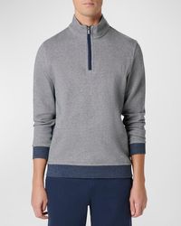 Bugatchi - Knit Quarter-Zip Sweater - Lyst