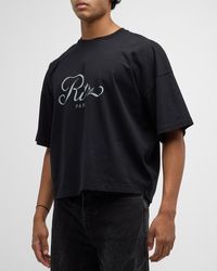 FRAME x Ritz Paris - Cotton Logo T-Shirt - Lyst