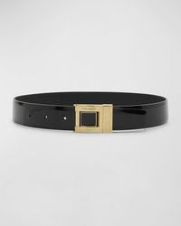 Saint Laurent - Ceinture Leather Belt - Lyst