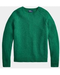 Polo Ralph Lauren - Apos;S Suede-Patch Wool-Cashmere Sweater - Lyst