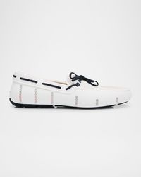 Swims - Apos;S Braided Lace Mesh Loafers - Lyst