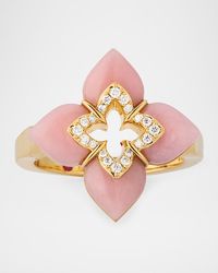 Roberto Coin - Souffle 18K Diamond Venetian Princess Ring With Gemstones - Lyst