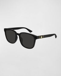Gucci - 56mm Square Sunglasses - Lyst