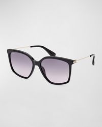 Max Mara - Gradient Acetate Butterfly Sunglasses - Lyst