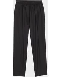 Helmut Lang - Tapered Logo Waistband Pants - Lyst