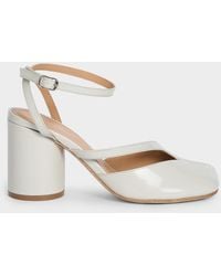 Maison Margiela - Tabi Leather Split-Toe Pumps - Lyst