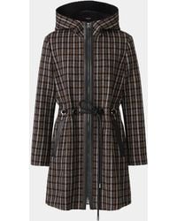 Mackage - Blithe-Stp Wool And Leather Belted Coat - Lyst
