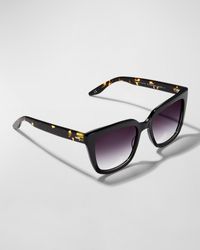 Barton Perreira - Bolsha Rectangle Gradient Sunglasses - Lyst