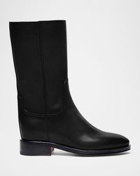 Santoni - Fleeces Leather Boot - Lyst