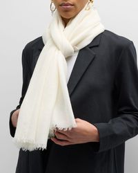 Faliero Sarti - Sequined Wool-Blend Scarf - Lyst