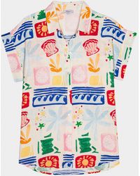 Rails - Farrah Printed Linen Top - Lyst