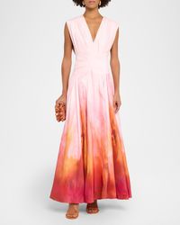 acler suffield ruffled lace maxi dress Acler Suffield Ruffled Lace Maxi Dress in White