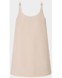 STAUD - Glade Buckle-Strap Mini Dress - Lyst