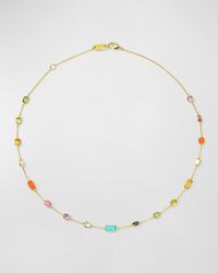 Ippolita - 18k Rock Candy Octagon Long Necklace In Summer Rainbow 2, 16-18"l - Lyst