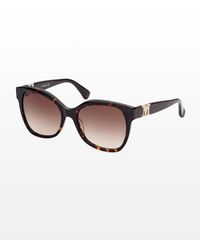 Max Mara - Acetate Butterfly Sunglasses - Lyst