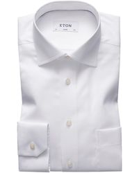 Eton - Classic-Fit Twill Dress Shirt - Lyst