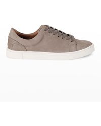 Frye - Ivy Leather Low-Top Sneakers - Lyst