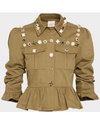 Cinq À Sept - Mixed Buttons Delanie Jacket - Lyst