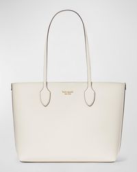 Kate Spade - Bleecker Large Saffiano Leather Tote Bag - Lyst