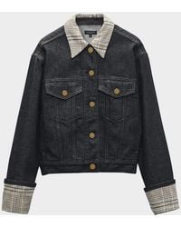 Rag & Bone - Harriet Denim Trucker Jacket - Lyst