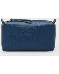 Il Bisonte - Classic Zip Leather Clutch Bag - Lyst