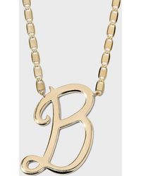 Lana Jewelry - 14K Malibu Initial Necklace - Lyst