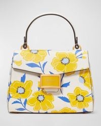 Kate Spade - Katy Small Sunshine Floral Printed Top-Handle Bag - Lyst