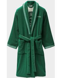 Versace - Apos;S Medusa Jacquard Terry Bathrobe - Lyst