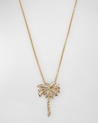 Anita Ko - 18K Diamond Palm Tree Pendant Necklace - Lyst