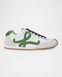 Loewe - Apos;S Ballet Runner 2.0 Nylon And Calfskin Sneakers - Lyst