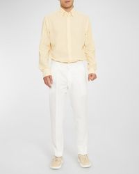 Brioni - Bengal Stripe Cotton Sport Shirt - Lyst