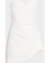 Alexis - Zalik Strapless Romper - Lyst