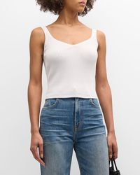PAIGE - Odile Sweater Tank Top - Lyst