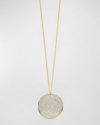 Ippolita - Stardust Extra-large Flower Disc Pendent Necklace With Diamonds - Lyst